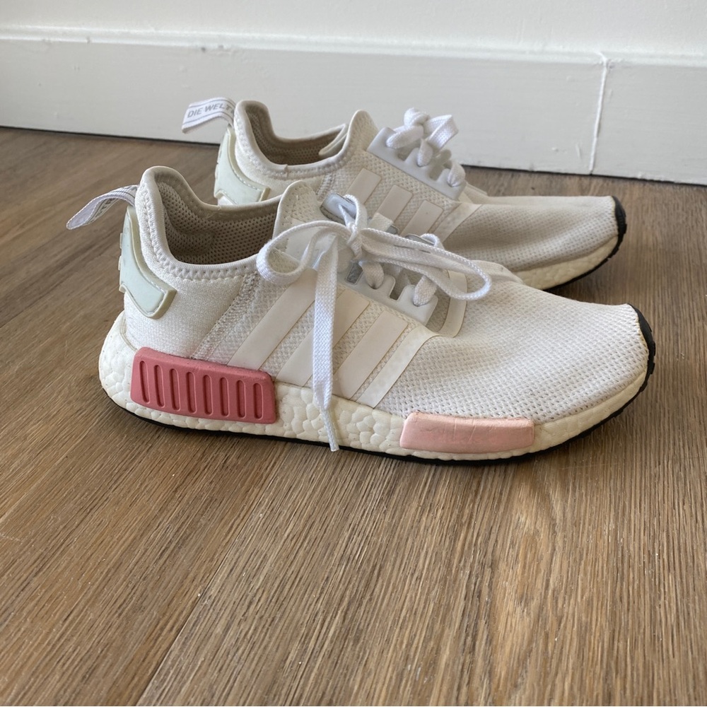 Adidas NMD R1 White Rose